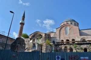 La moschea di Zeyrek in restauro